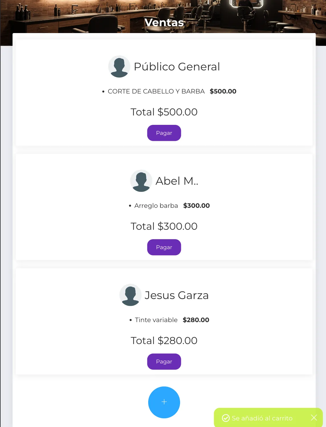 Múltiples Carritos